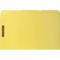 Business Source 1/3 Tab Cut Legal Recycled Fastener Folder (BSN17222)