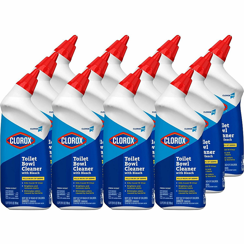 CloroxPro Toilet Bowl Cleaner with Bleach (CLO00031BD)