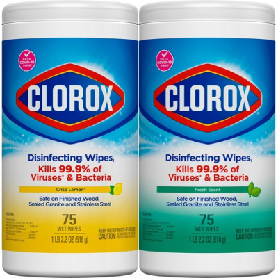 Clorox Disinfecting Wipes Value Pack, Bleach-Free Cleaning Wipes (01599BD)