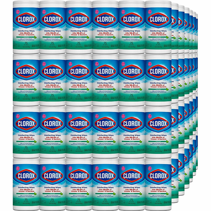 Clorox Disinfecting Wipes, Bleach-Free Cleaning Wipes (CLO01656BD)