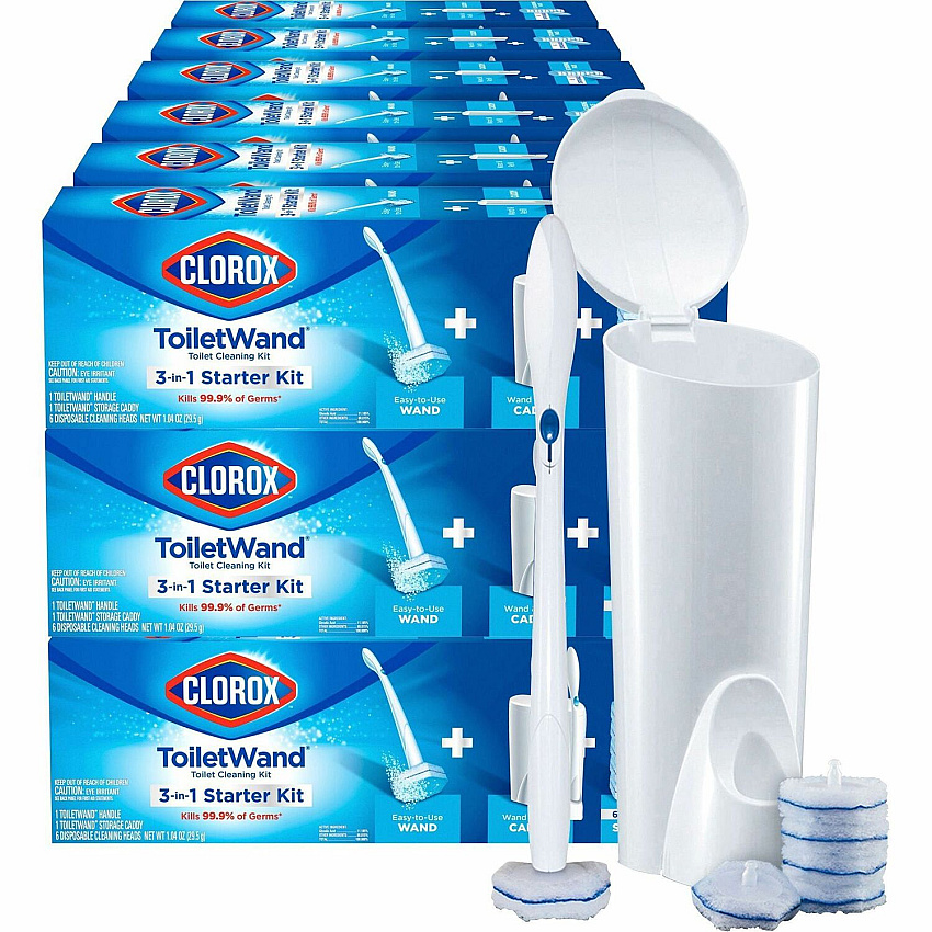 Clorox ToiletWand Disposable Toilet Cleaning System (CLO03191BD)