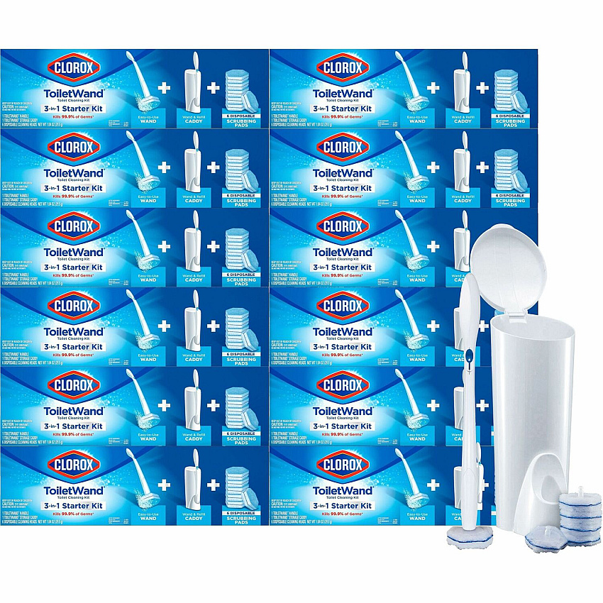 Clorox ToiletWand Disposable Toilet Cleaning System (CLO03191PL)