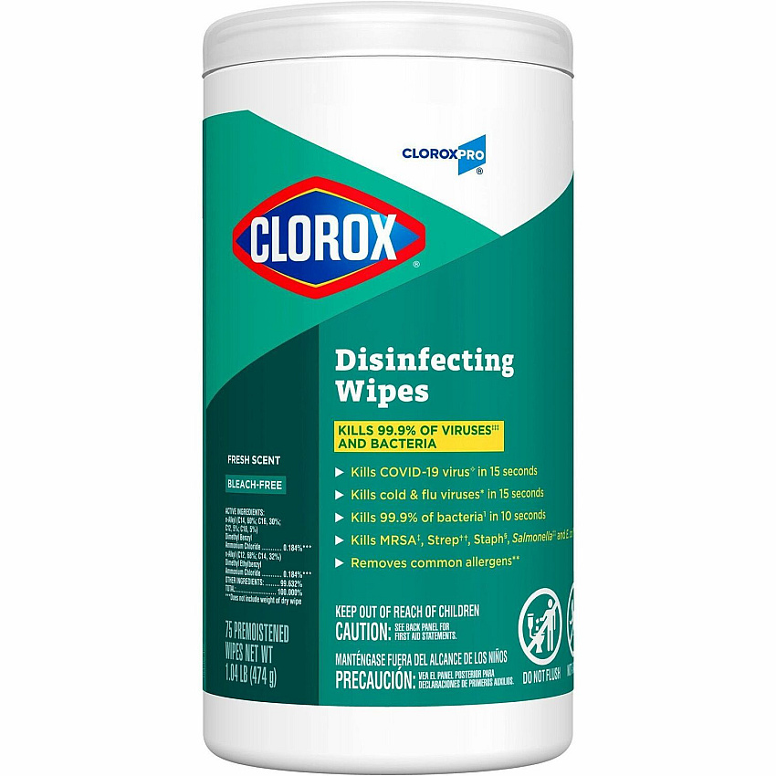 CloroxPro Disinfecting Wipes (CLO15949PL)