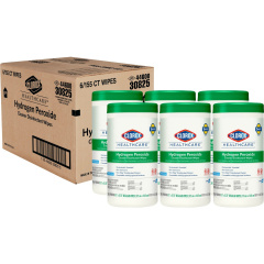 Clorox Healthcare Hydrogen Peroxide Cleaner Disinfectant Wipes (30825CT)