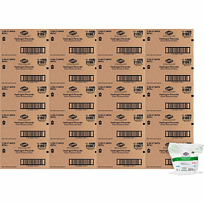 Clorox Healthcare Hydrogen Peroxide Cleaner Disinfectant Wipes (CLO30827BD)