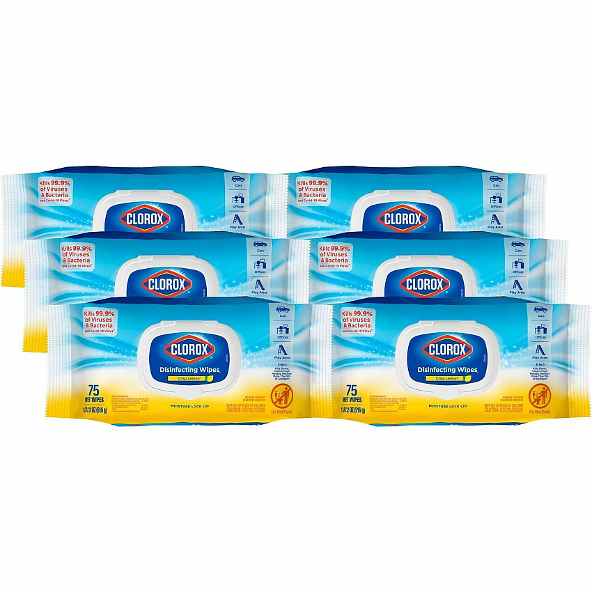Clorox Disinfecting Cleaning Wipes (CLO31404CT)