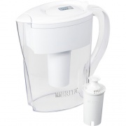 Brita Small 6 Cup Space Saver Water Pitcher with Filter - BPA Free (35566CT)