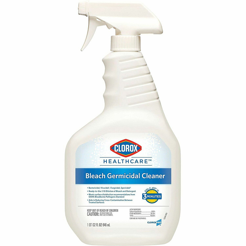Clorox Healthcare Bleach Germicidal Cleaner (CLO68970BD)