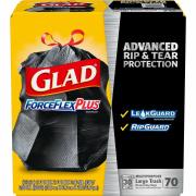 Glad Large Drawstring Trash Bags - ForceFlexPlus (70358BD)