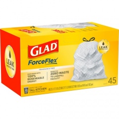 Glad ForceFlex Tall Kitchen Drawstring Trash Bags (78362PL)