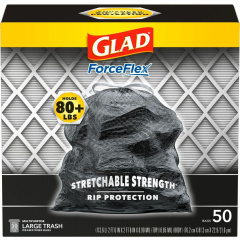 Glad ForceFlexPlus Drawstring Large Trash Bags (78997PL)