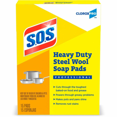 S.O.S... S.O.S.. Steal Wool Soap Pads (88320BD)