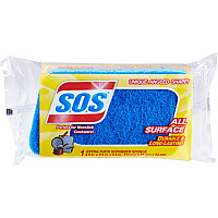 S.O.S... S.O.S.. All Surface Scrubber Sponge (CLO91017PL)