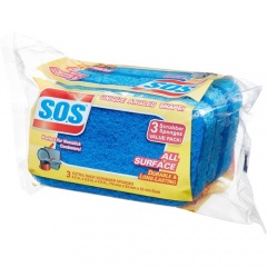 S.O.S... S.O.S.. All Surface Scrubber Sponge (91028PL)