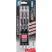 EnerGel PRO Retractable Liquid Gel Ink Pens (PENBLP77BP3C)