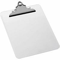 Business Source Spring Clip Plastic Clipboard (BSN01860BX)