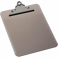Business Source Spring Clip Plastic Clipboard (BSN01861BX)