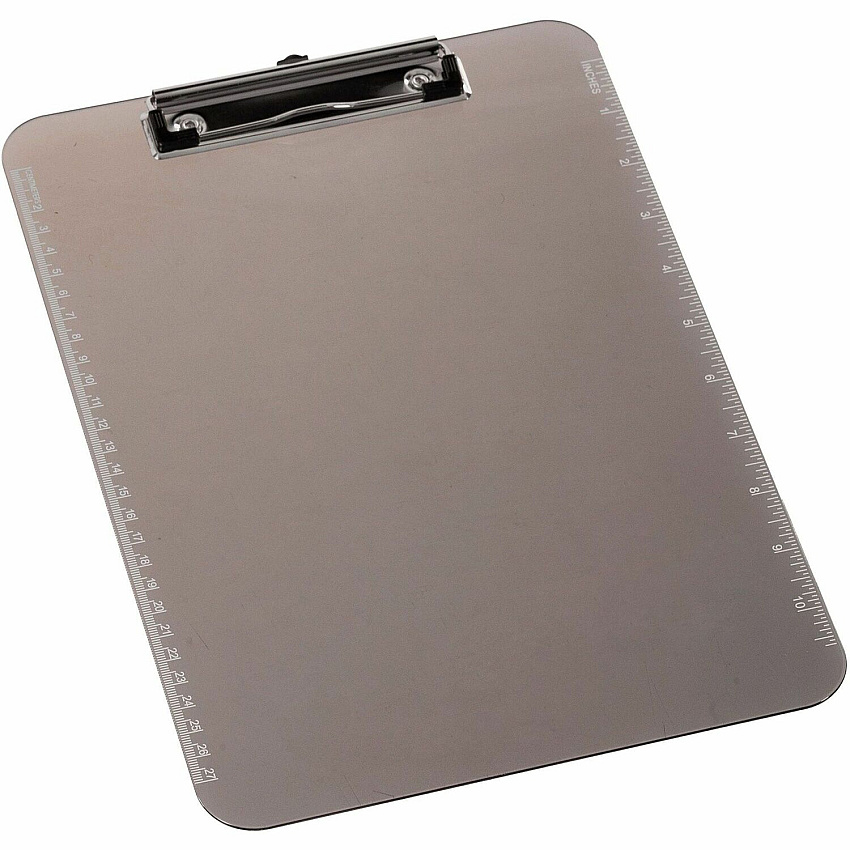 Business Source Flat Clip Plastic Clipboard (BSN01870BD)