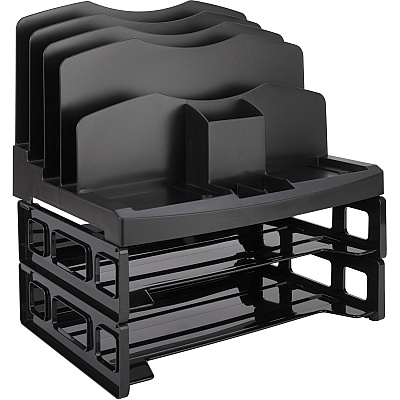 Business Source Smart Sorter Letter Tray/Organizer (BSN26372)