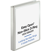 Business Source Locking D-Ring View Binder (BSN26955)