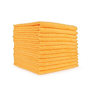 Microfiber Cloth 300gsm 16x16 Half-fold Orange 12 Bg 15 Bg C, Pack Of 12 (MFC3001616OR)
