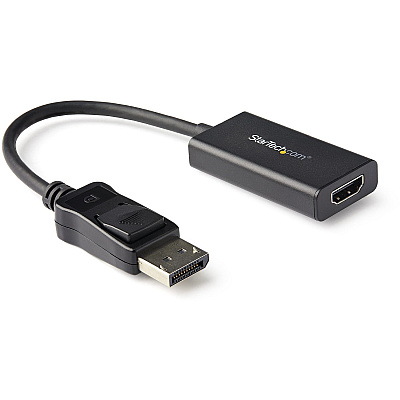 StarTech Display Port To Hdmi Adapter With Hdr - 4k 60hz - Black (DP2HD4K60H)