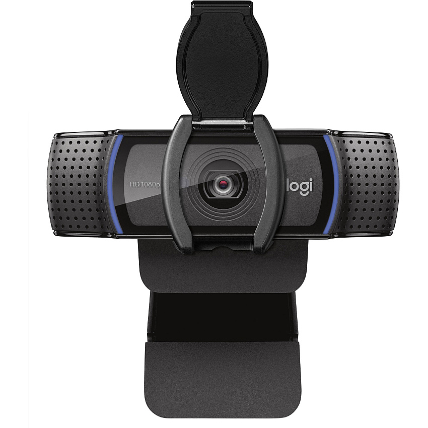 Logitech C920S Webcam - 2.1 Megapixel - 30 fps - USB 3.1 - 1 Pack(s) (LOG960001257)