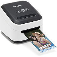 Brother ColAura Color Photo and Label Printer with Wireless Networking (BRTVC500W)