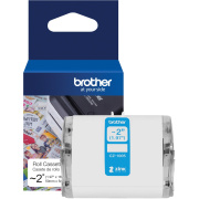 Brother Genuine CZ-1005 continuous length ~ 2 (1.97") 50 mm wide x 16.4 ft. (5 m) long label roll featuring ZINK Zero Ink technology