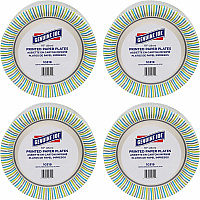Genuine Joe 10" Printed Paper Plates (GJO10319CT)