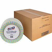 Genuine Joe 9" Printed Paper Plates (GJO10320CT)