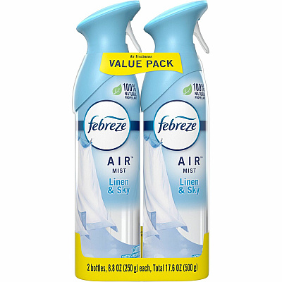 Febreze Linen/Sky Air Spray Pack (PGC97799PK)