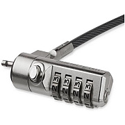 StarTech 6ft K-slot Laptop Cable Lock Combination (LTLOCK4D)
