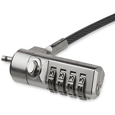 StarTech 6ft K-slot Laptop Cable Lock Combination (LTLOCK4D)