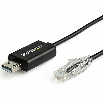 StarTech 6 Ft (1.8 M) Cisco Usb Console Cable - Usb To Rj45 (ICUSBROLLOVR)