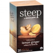 Bigelow Lemon Ginger Herbal Tea Bag (17704)