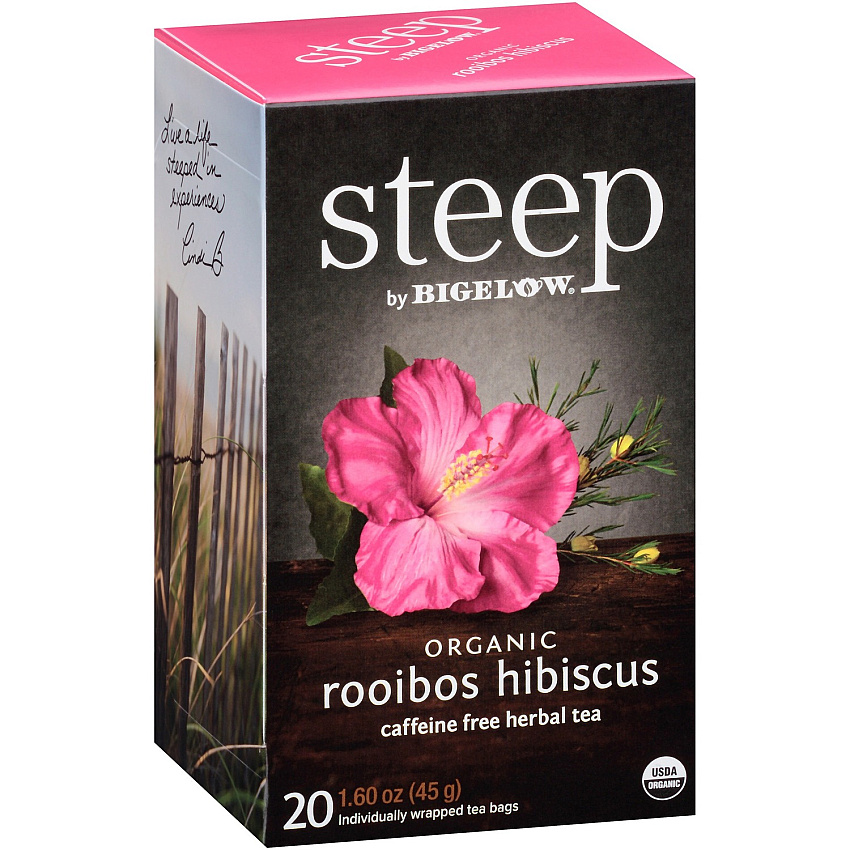 Bigelow Rooibos Hibiscus Herbal Tea Bag (BTC17713)