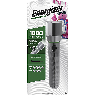 Energizer Vision HD Rechargeable LED Flashlight (EVEENPMHRL7)