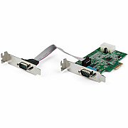 StarTech 2port Pcie Rs232 Serial Db9 Adapter Card (PEX2S953LP)