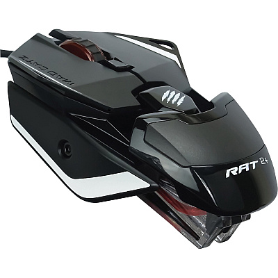 Mad Catz The Authentic R.A.T. 2+ Optical Gaming Mouse (MDCMR02MCAMBL00)