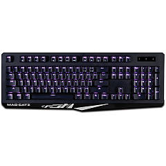 Mad Catz The Authentic S.T.R.I.K.E. 4 Mechanical Gaming Keyboard - Black (MDCKS13MMUSBL00)