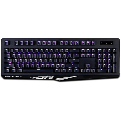 Mad Catz The Authentic S.T.R.I.K.E. 4 Mechanical Gaming Keyboard - Black (MDCKS13MMUSBL00)