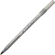 BIC Round Stic Ballpoint Pen (BICGSM240BK)
