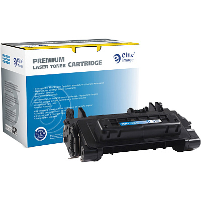 Elite Image Remanufactured Extended Yield Laser Toner Cartridge - Alternative for HP 81A (CF281A) - Black - 1 Each (ELI76281)