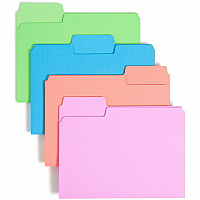 Smead SuperTab 1/3 Tab Cut Letter Recycled Top Tab File Folder (SMD11957)