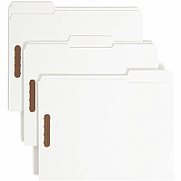 Smead 1/3 Tab Cut Letter Recycled Fastener Folder (SMD12840)
