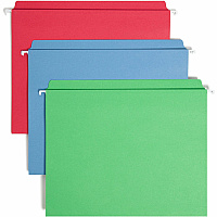 Smead FasTab Straight Tab Cut Letter Recycled Hanging Folder (SMD64100)
