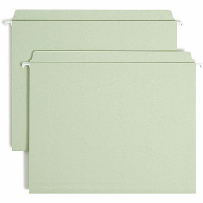Smead FasTab Straight Tab Cut Letter Recycled Hanging Folder (SMD64101)