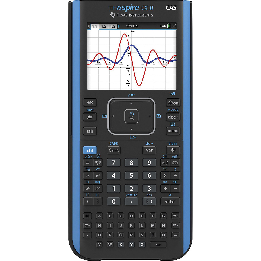 Texas Instruments Nspire CX II CAS Graphing Calculator (TEXNSPIRECX2CAS)
