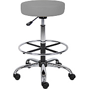 BOSS Caressoft Medical/Drafting Stool (B16240GY)